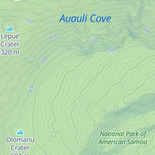 Map of Olomatimu Crater