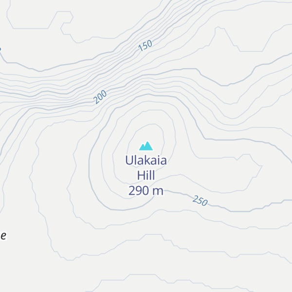 Map of Ulakaia Hill