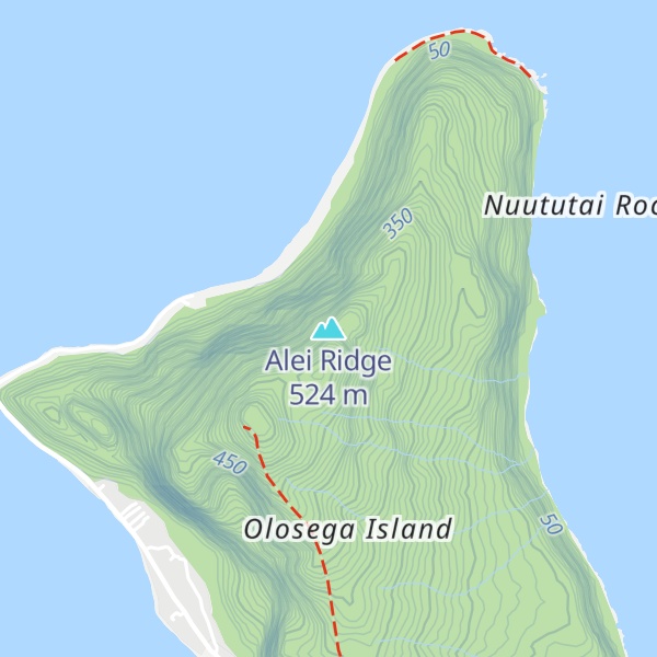 Map of Alei Ridge