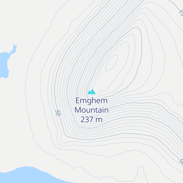 Map of Emghem Mountain