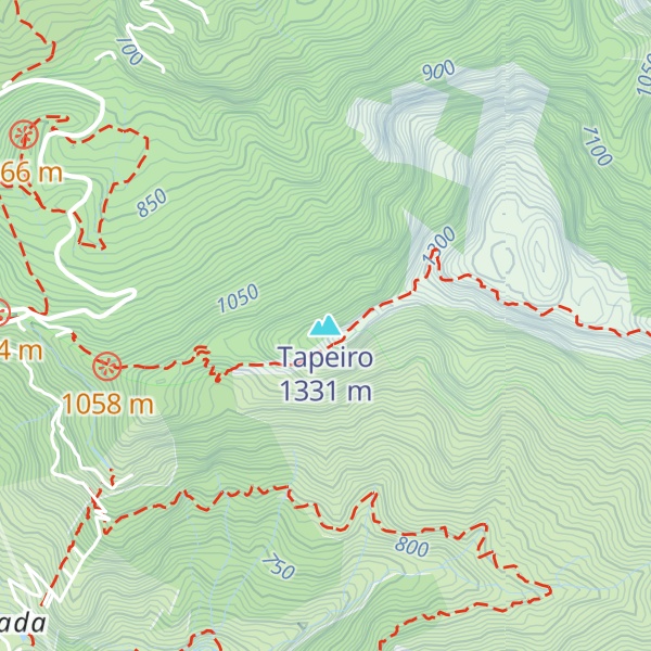Map of Tapeiro