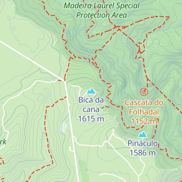 Map of Bica da cana