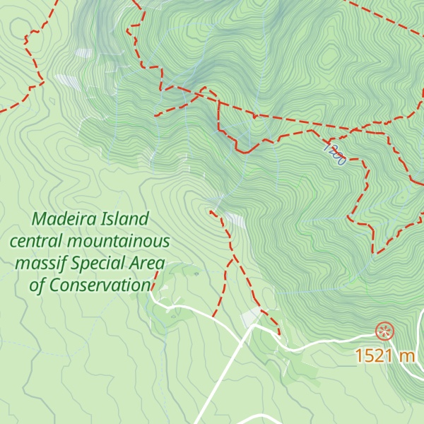 Map of Ruivo do Paul