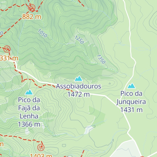Map of Assobiadouros