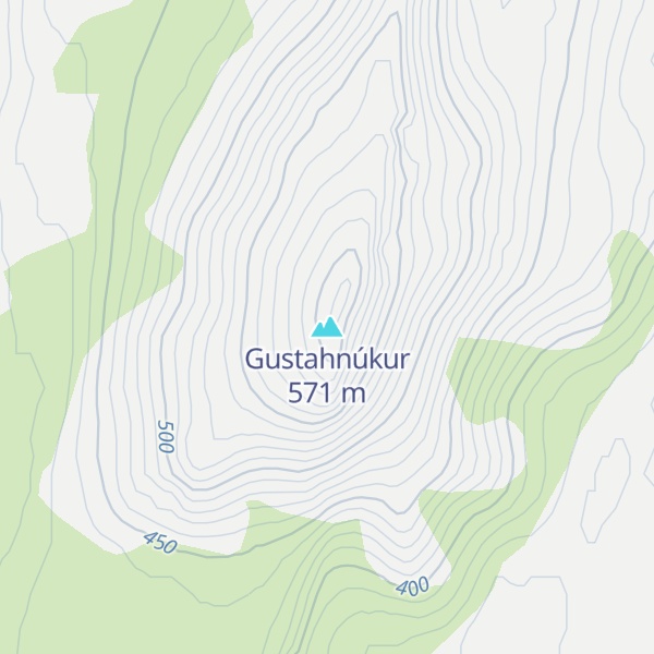 Map of Gustahnúkur