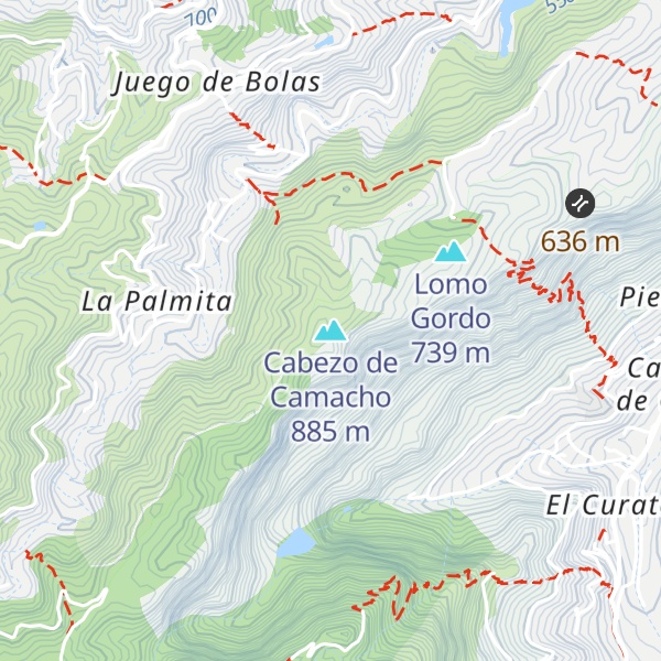 Map of Cabezo de Camacho
