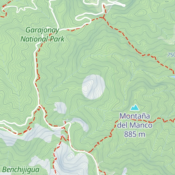 Map of Roque de Ojila