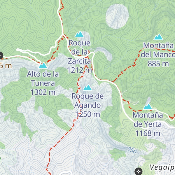 Map of Roque de Agando