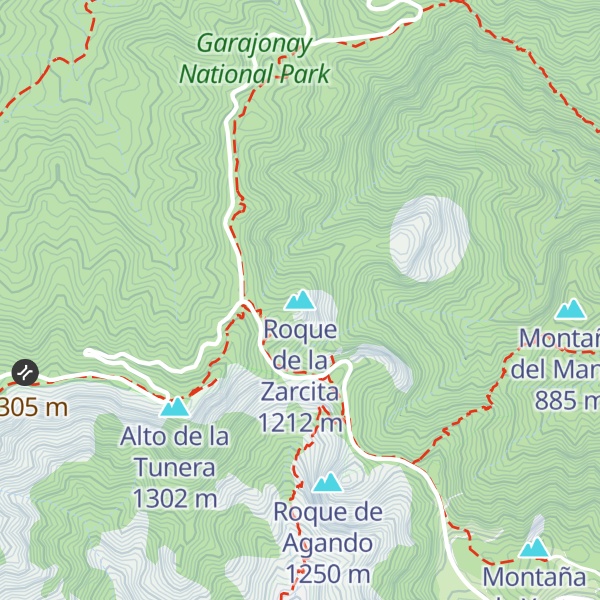 Map of Roque de la Zarcita
