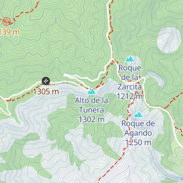 Map of Alto de la Tunera