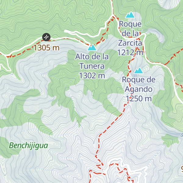 Map of Lomo de Isque
