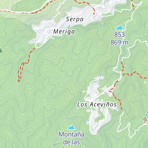 Map of Lomo del Costal