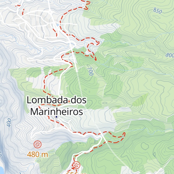 Map of Achada do Mestre
