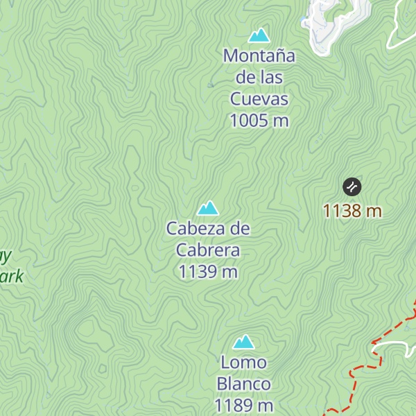Map of Cabeza de Cabrera