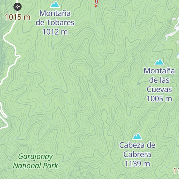 Map of Lomo de Tobares