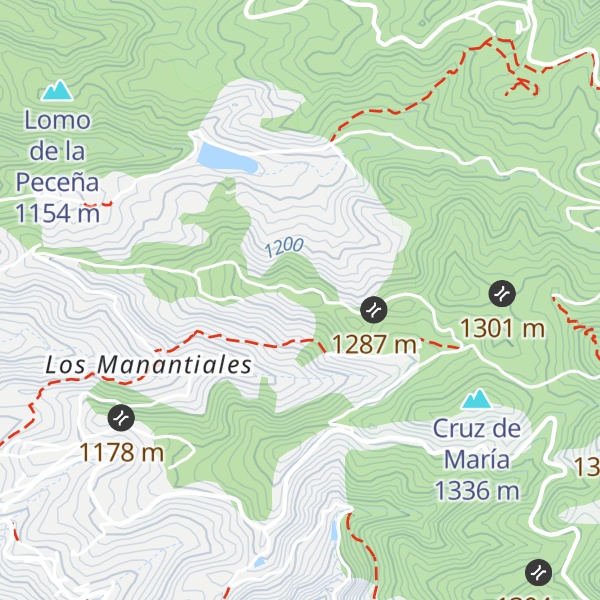 Map of La Montaña