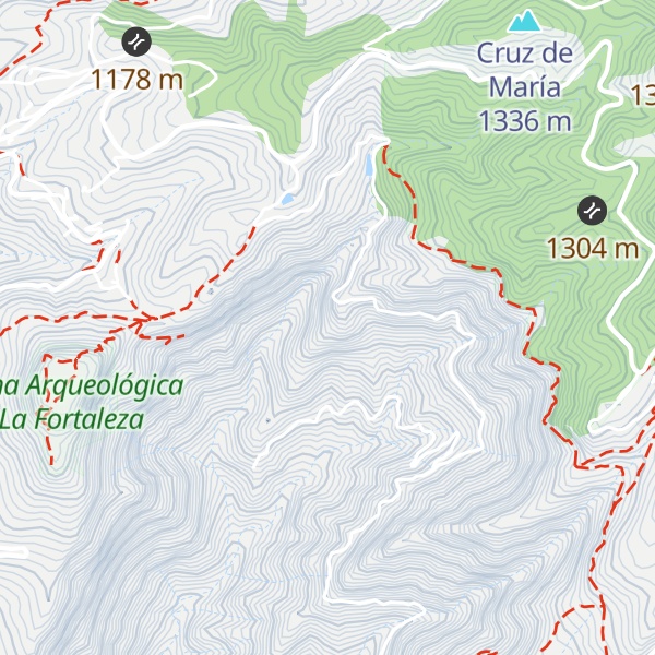 Map of Risco de la Sabina