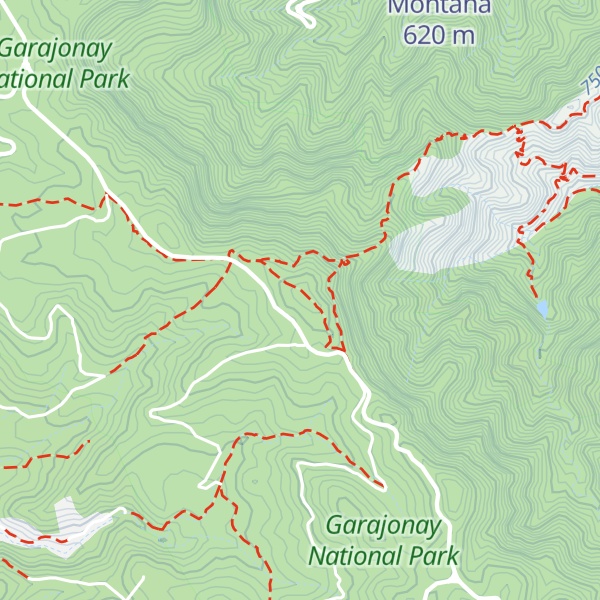 Map of Montaña de la Araña