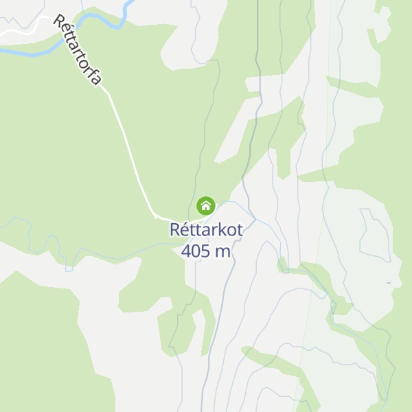 Map of Réttarkot