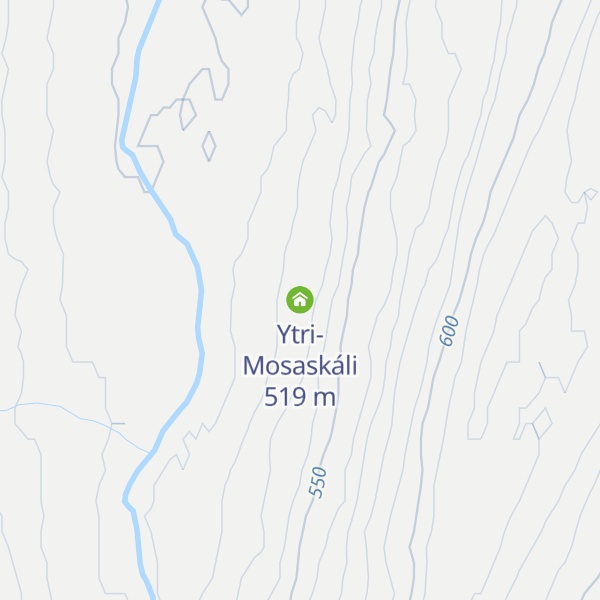 Map of Ytri-Mosaskáli