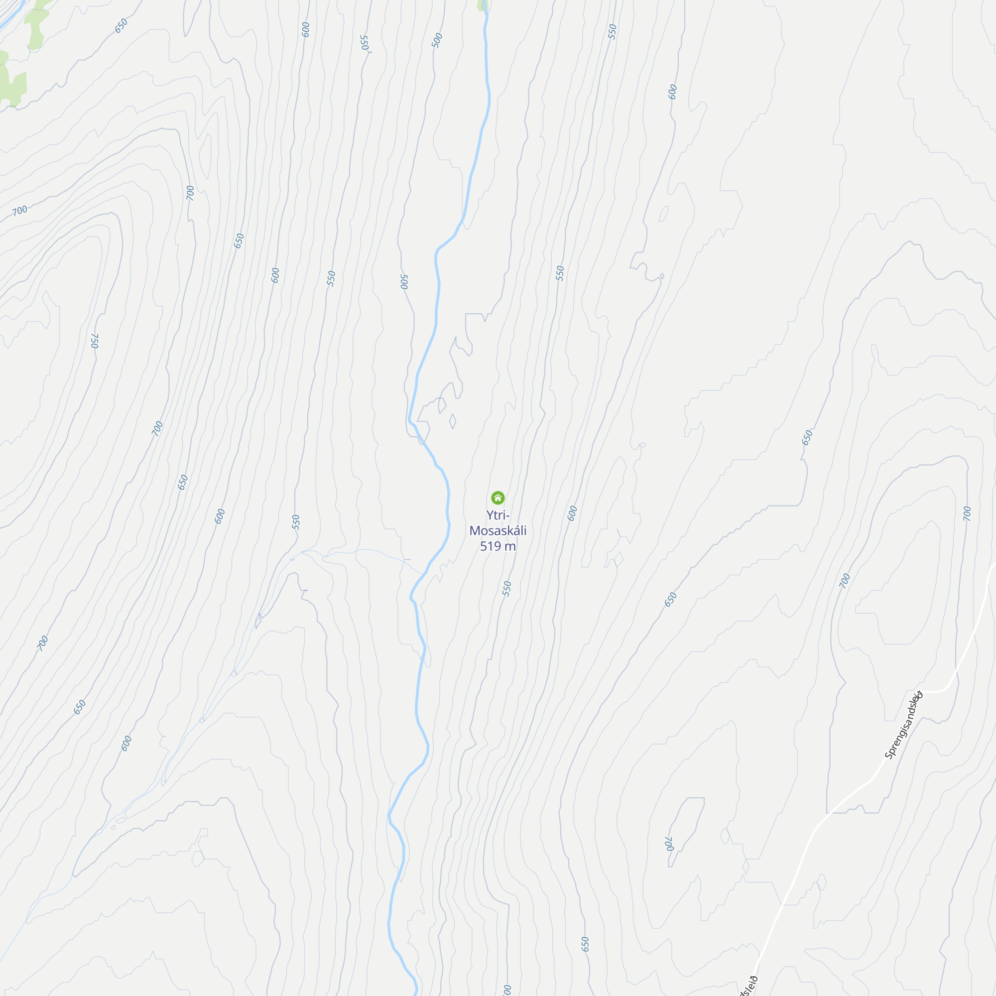 Ytri-Mosaskáli map