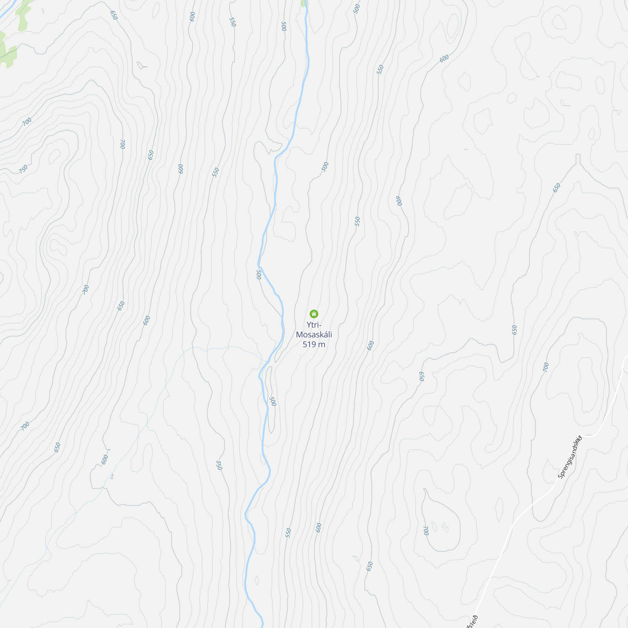 Ytri-Mosaskáli map