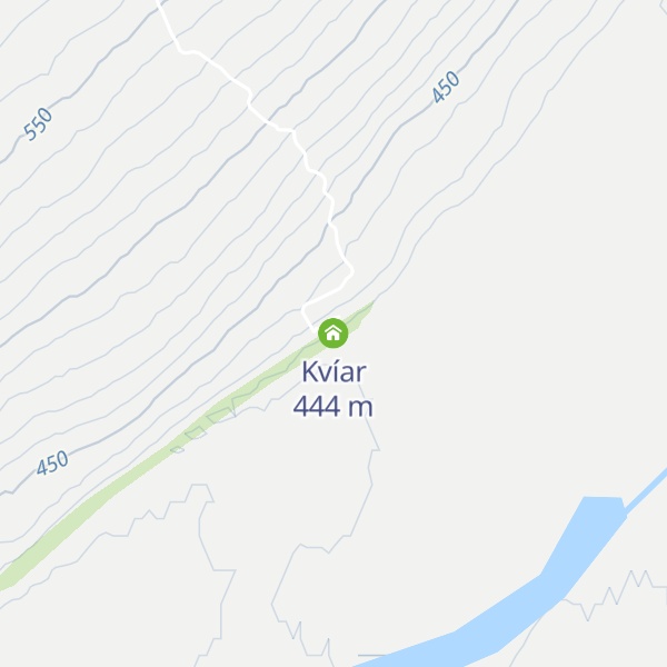 Map of Kvíar