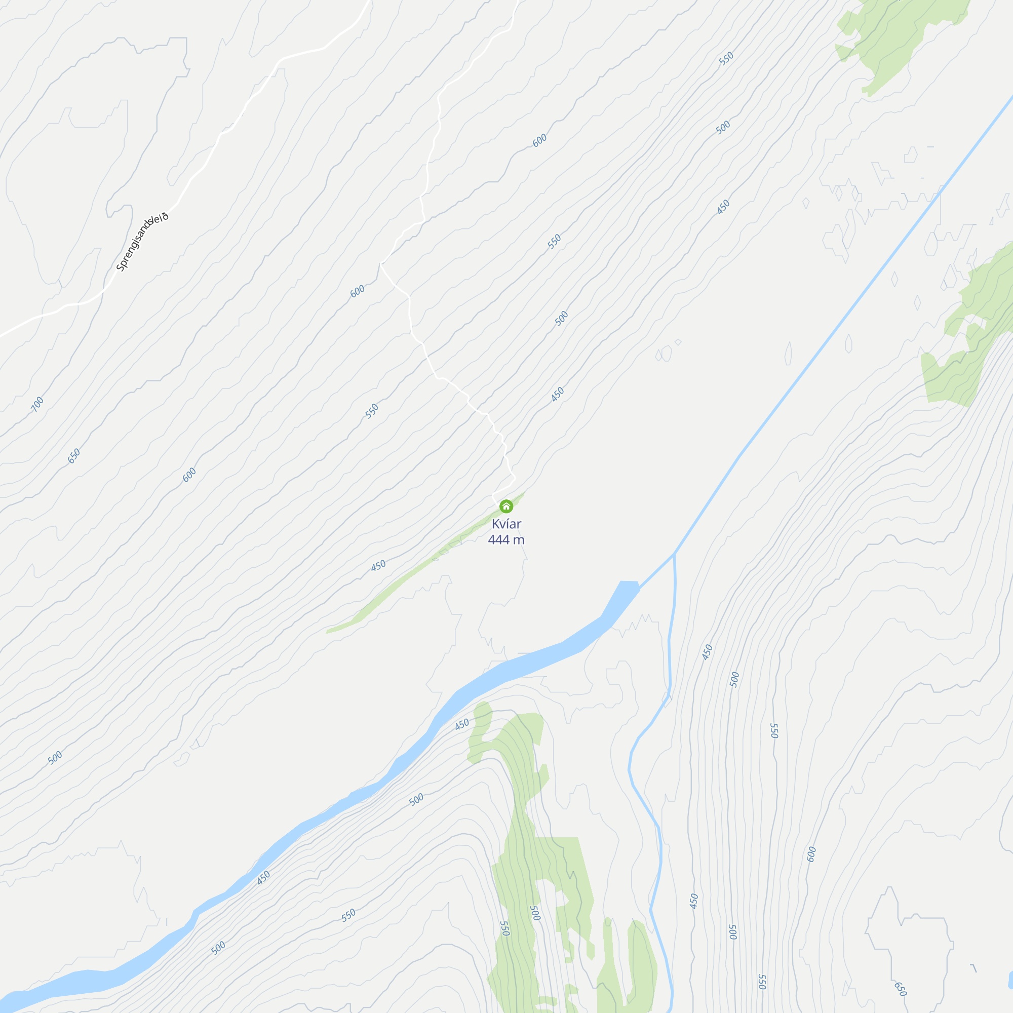 Kvíar map
