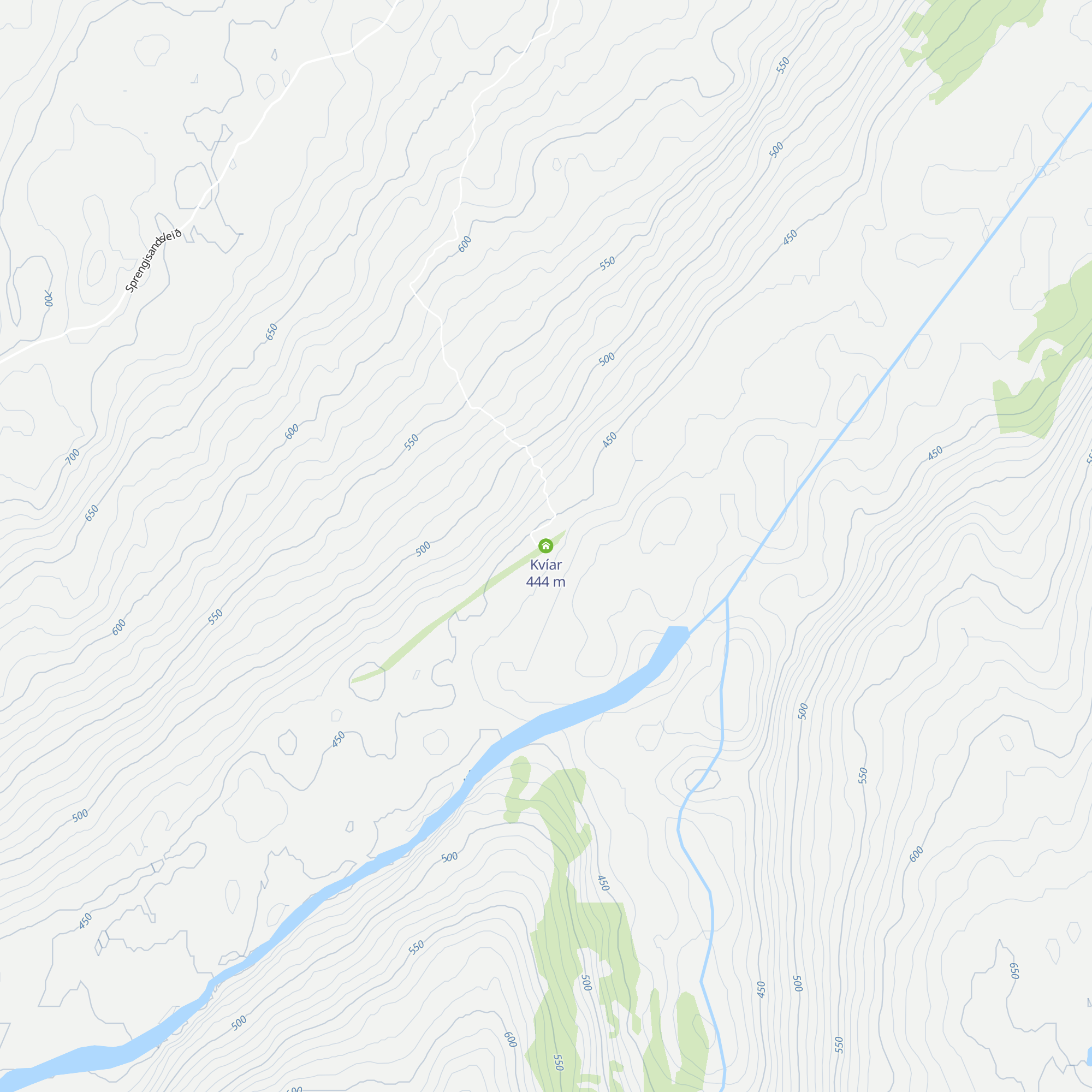 Kvíar map