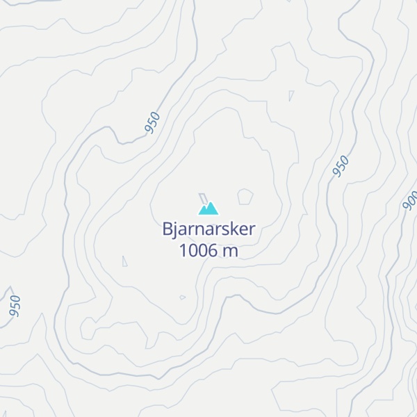 Map of Bjarnarsker