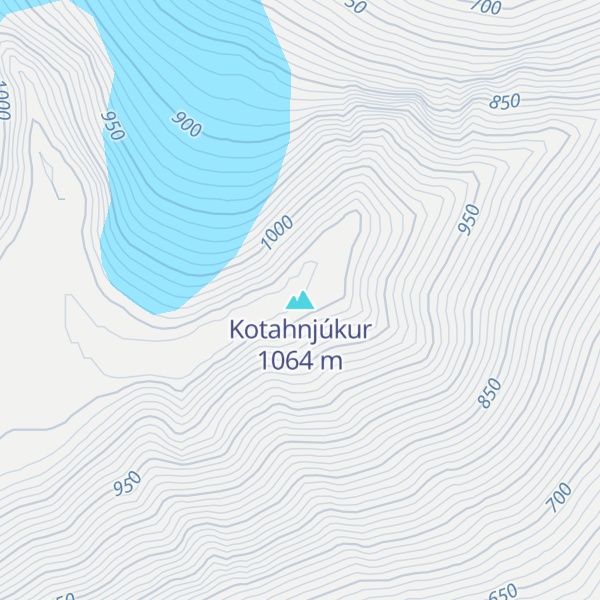 Map of Kotahnjúkur