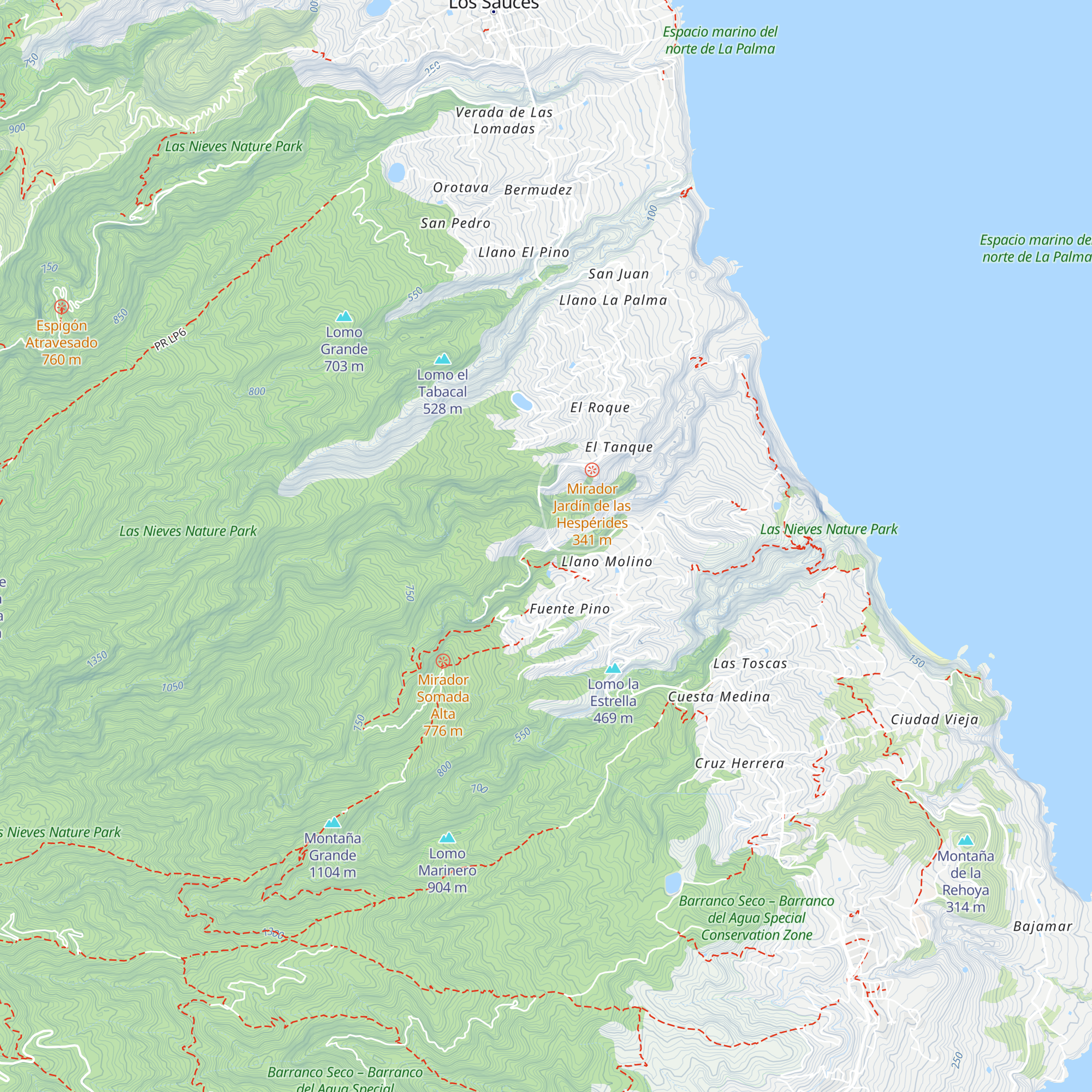 Punto de Informatión Ambiental - Cubo de la Galga map