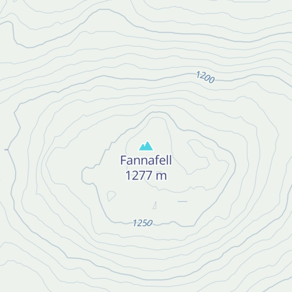 Map of Fannafell
