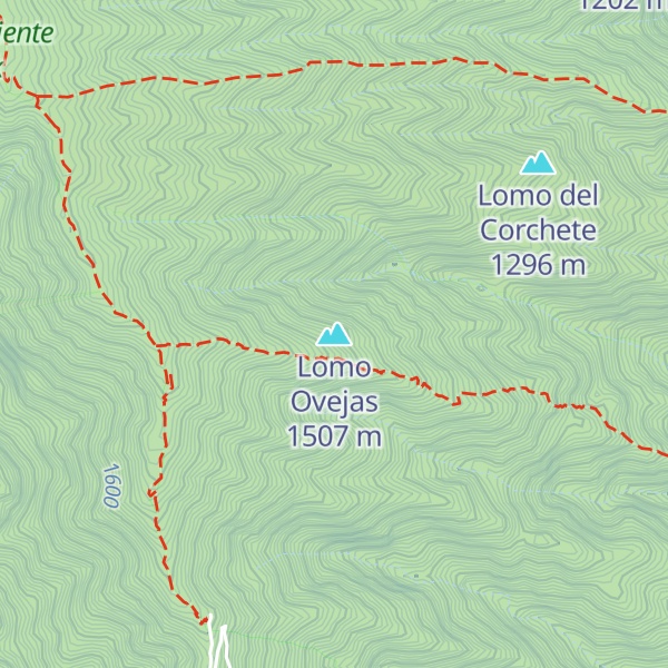Map of Lomo Ovejas