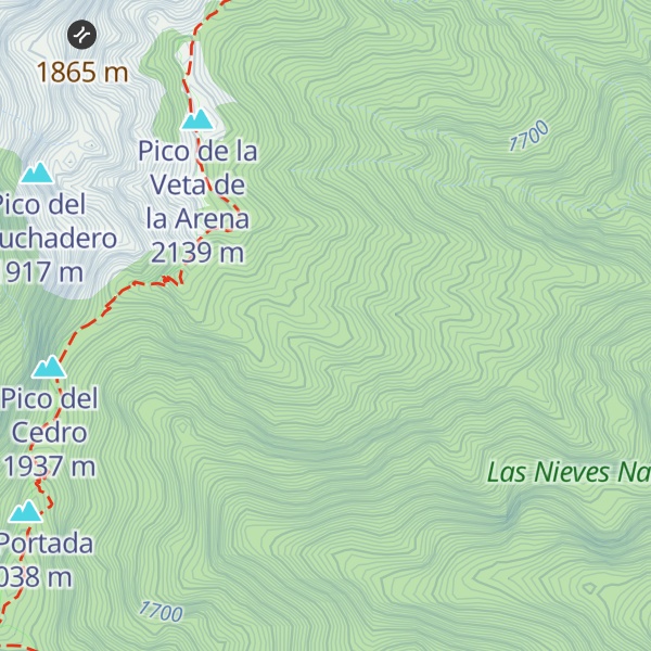 Map of Lomo de los Bejeques