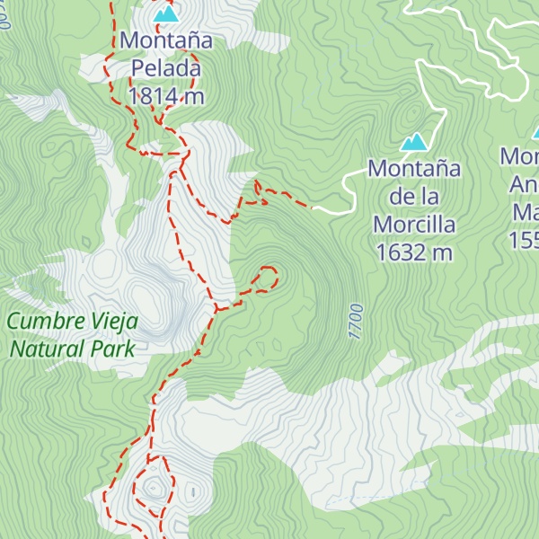 Map of Pico Nambroque