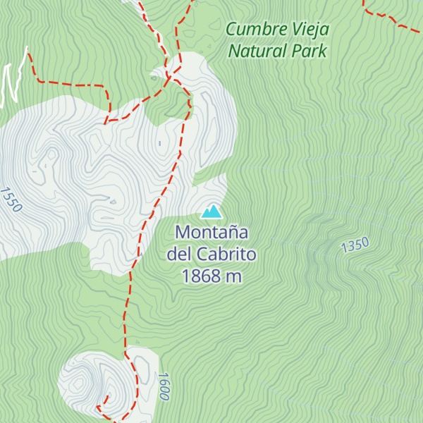 Map of Montaña del Cabrito