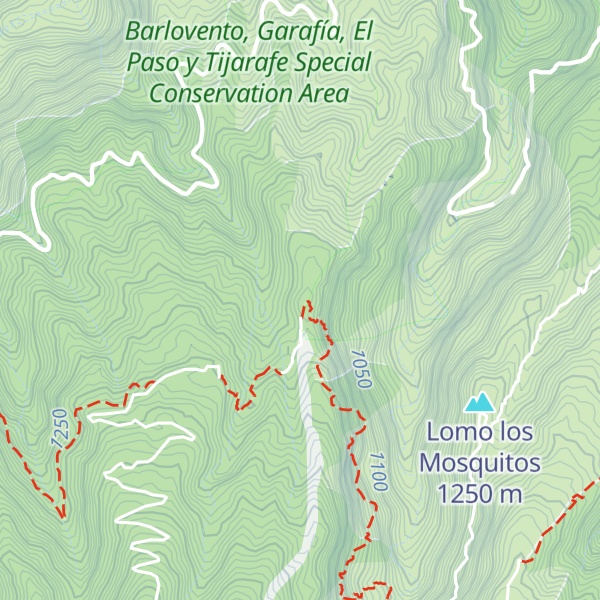 Map of Refugio de Gallegos