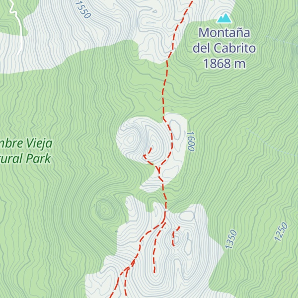 Map of Montaña de la Manteca