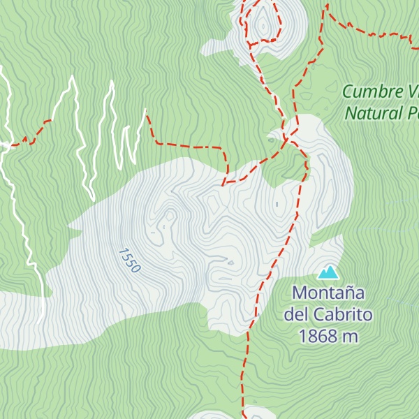 Map of Montaña Negra