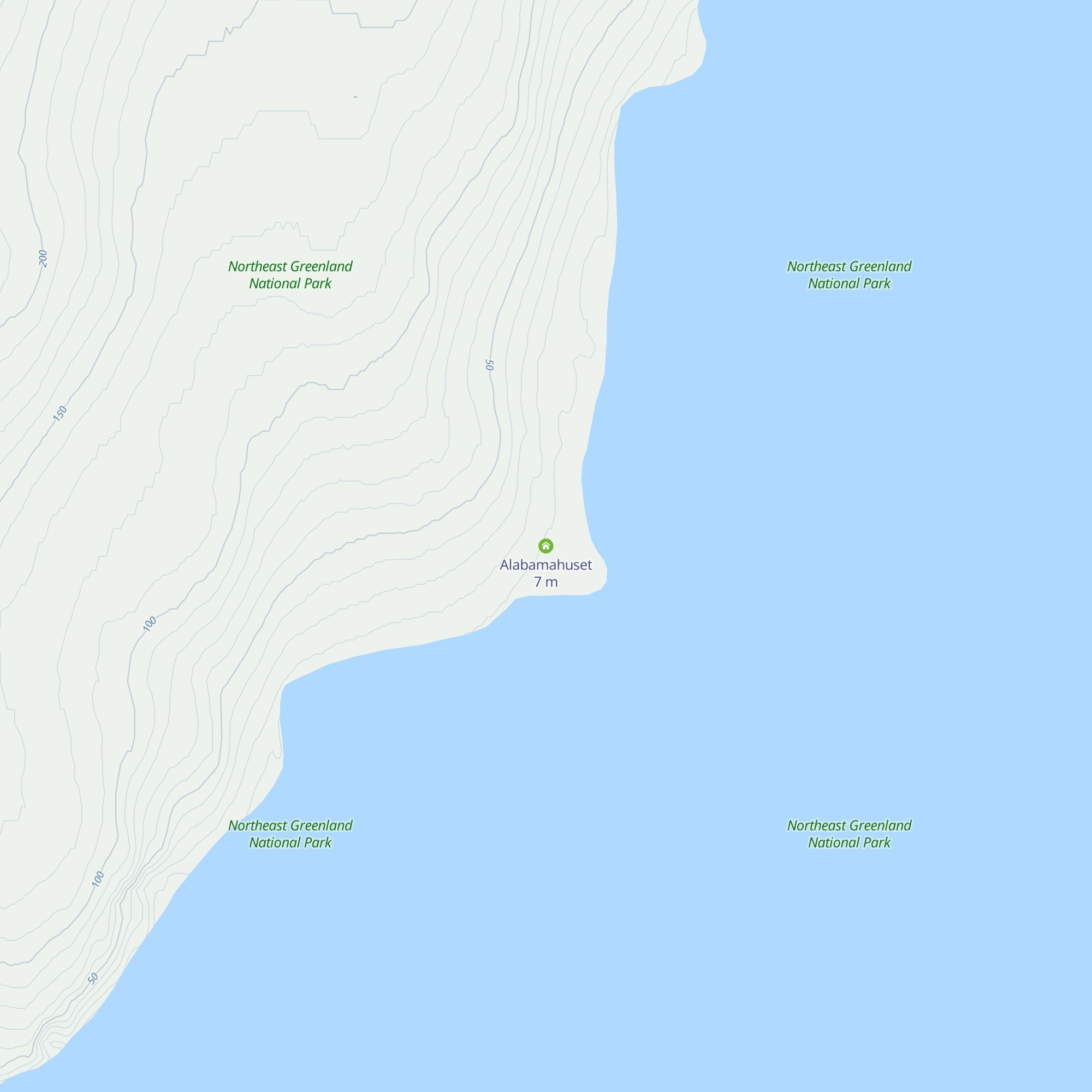 Alabamahuset map