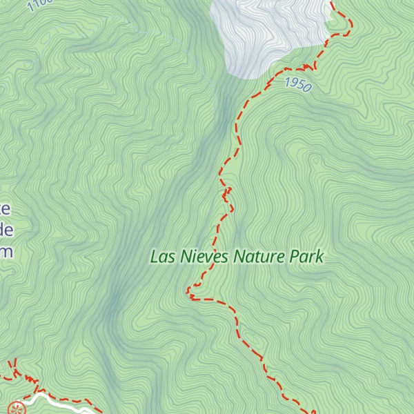 Map of Piedras del Catre