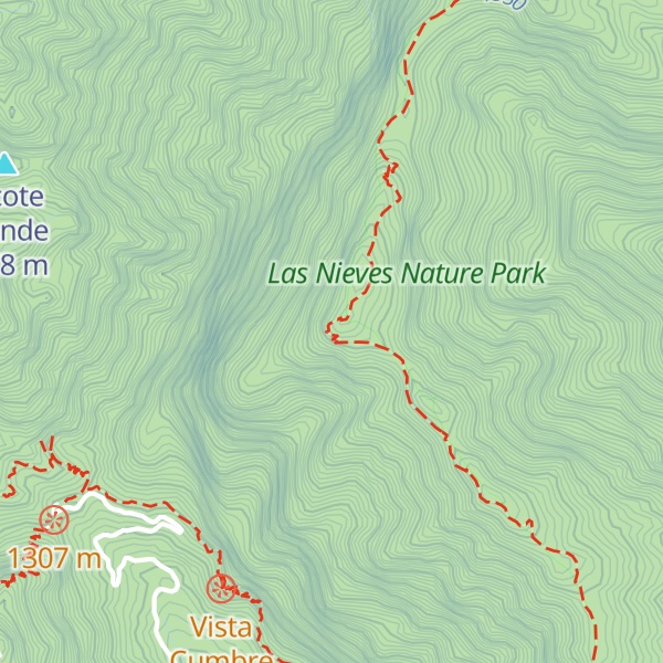 Map of Refugio Punta de Los Roques