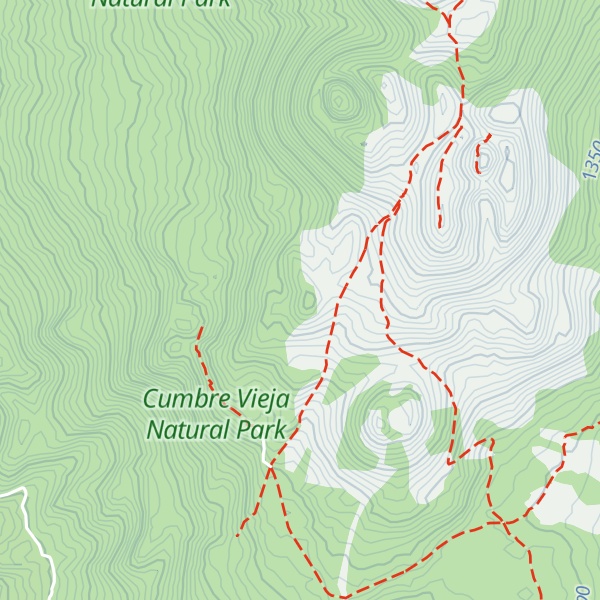 Map of Montaña del Palo