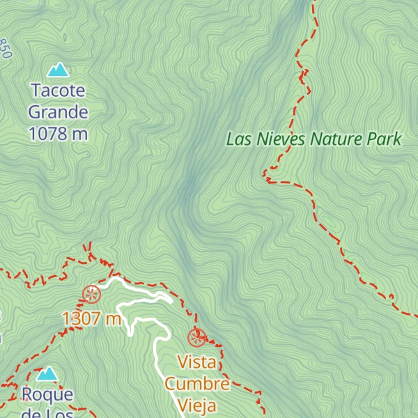 Map of La Cumbrecita