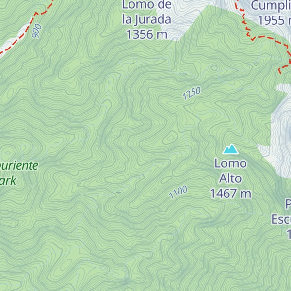 Map of Morro Sequero