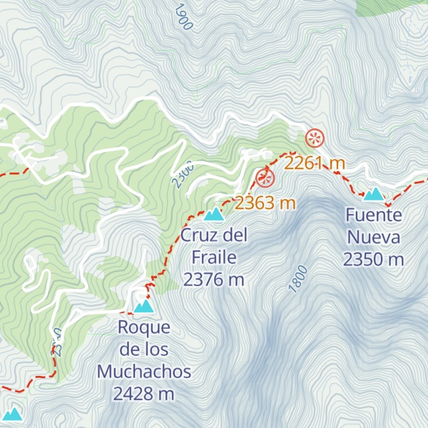 Map of Cruz del Fraile
