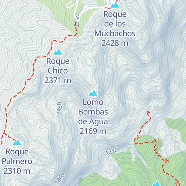 Map of Lomo Bombas de Agua
