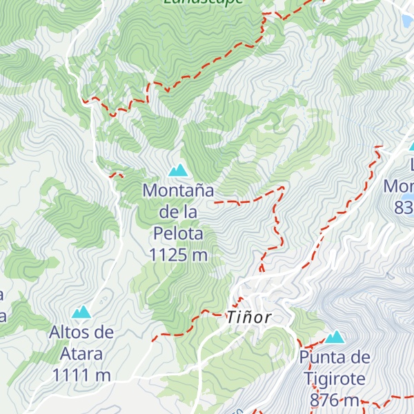 Map of Montaña de los Cepones