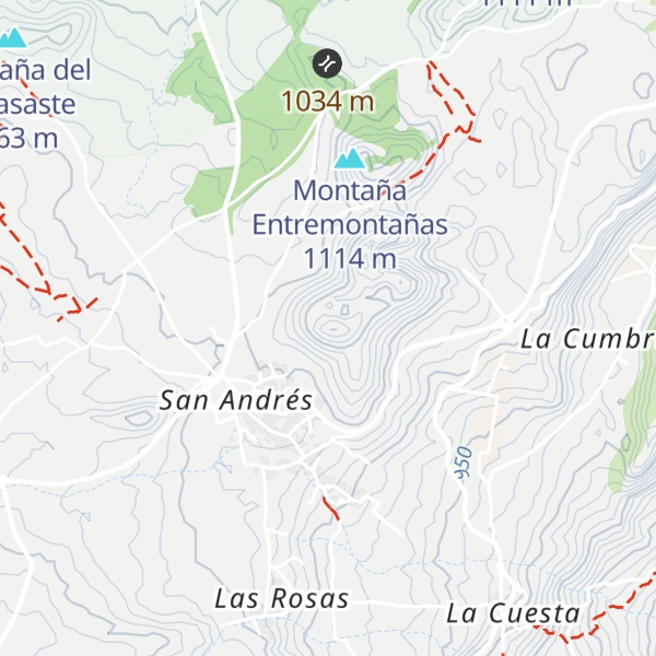 Map of Montaña del Jablito